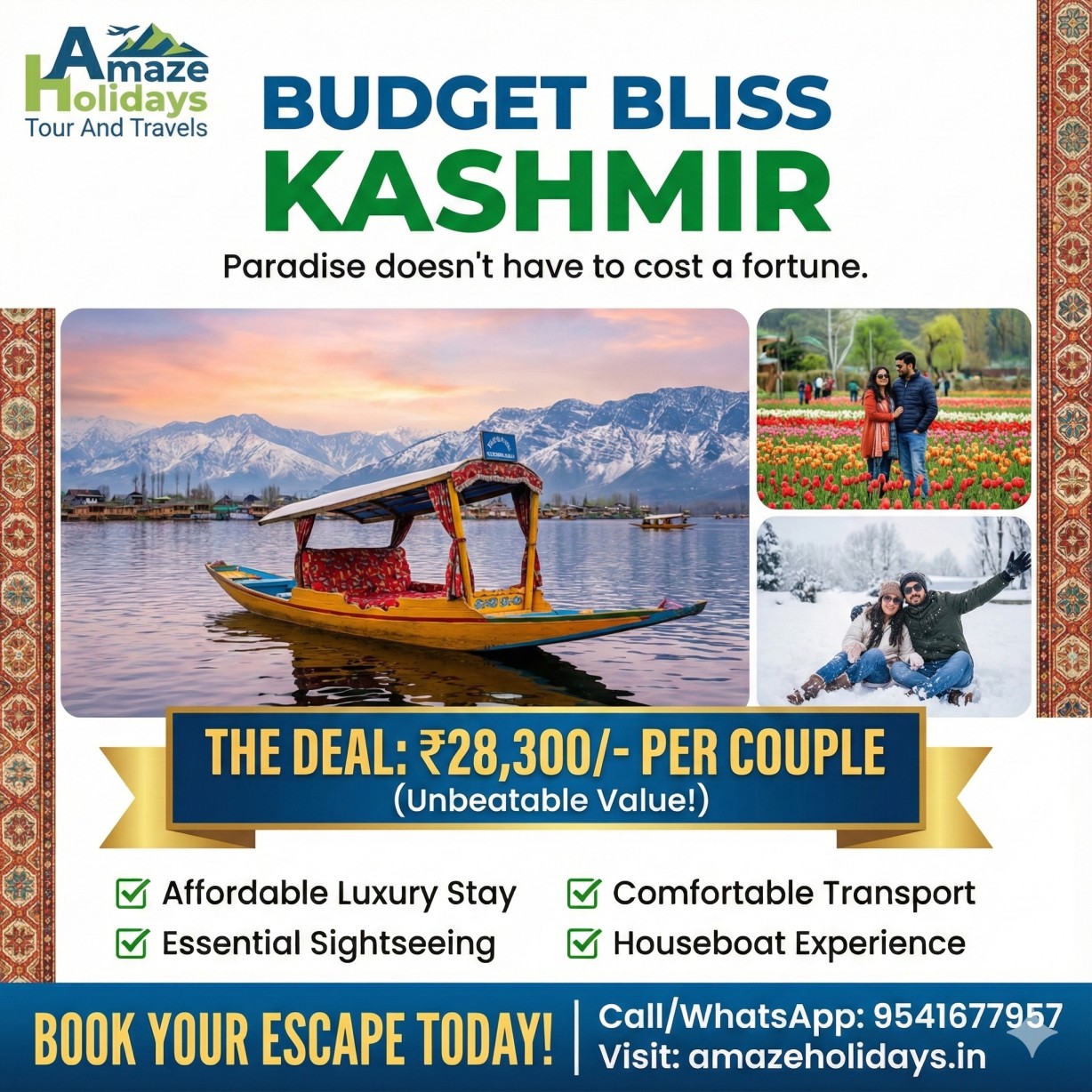 Budget Bliss Kashmir 