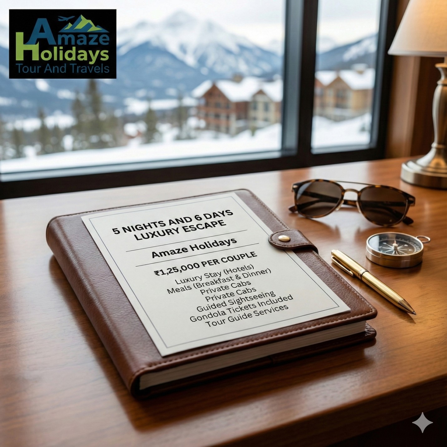  The Royal Kashmir Retreat: 6-Day Luxury Couple’s Escape